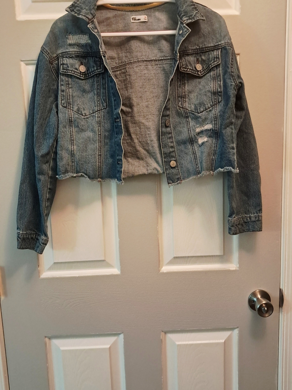 Epic Threads Light Wash Denim Jacket - Blue